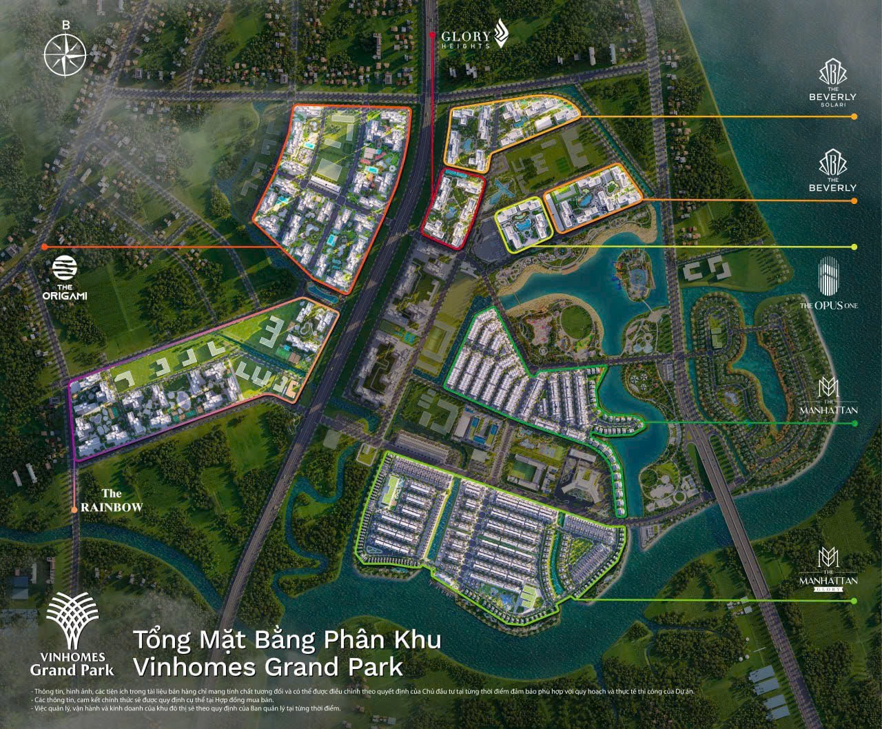 Mặt bằng Vinhomes Grand Park